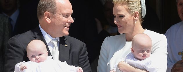Fürstin Charlène und Albert II von Monaco Fürstin Charlène und Albert II von Monaco