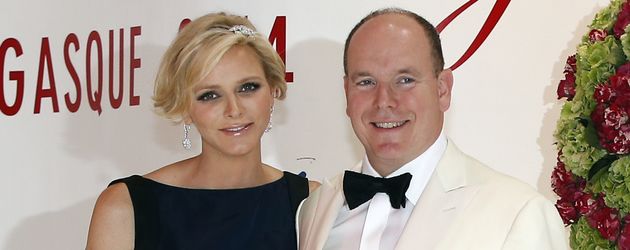 Fürstin Charlène und Albert II von Monaco Fürstin Charlène und Albert II von Monaco