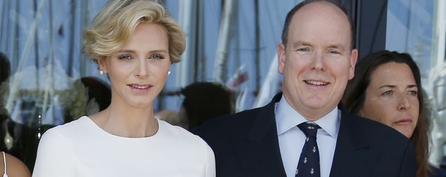 Fürstin Charlène und Albert II von Monaco Fürstin Charlène und Albert II von Monaco