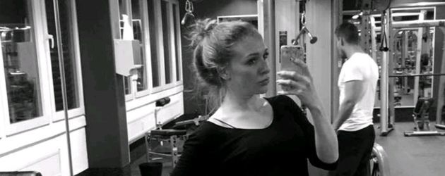 Georgina Fleur im Fitness-Studio Georgina Fleur im Fitness-Studio