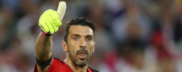 Gianluigi Buffon bei der EM 2016 Gianluigi Buffon bei der EM 2016