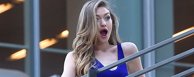 Gigi Hadid bei einem Fotoshooting in New York Gigi Hadid bei einem Fotoshooting in New York