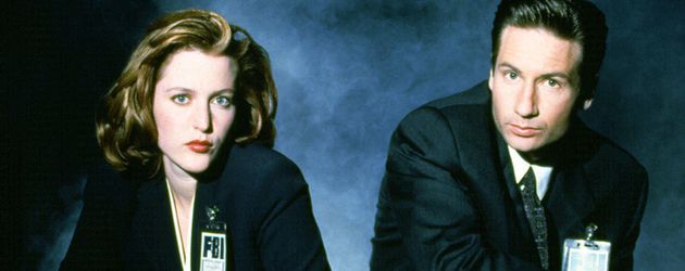 Gillian Anderson und David Duchovny bei "Akte X" Gillian Anderson und David Duchovny bei "Akte X"