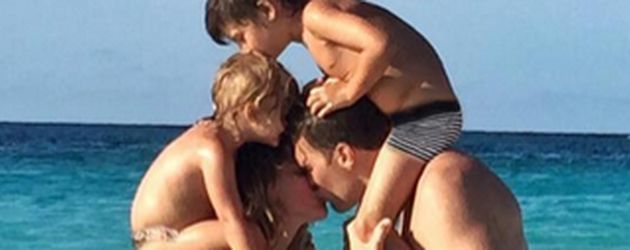 Gisele Bündchen und Tom Brady mit ihren Kindern Gisele Bündchen und Tom Brady mit ihren Kindern