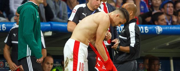 Granit Xhaka, Schweizer Nationalspieler Granit Xhaka, Schweizer Nationalspieler