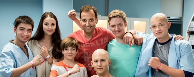 Gruppenfoto vom "Club der roten Bänder" Gruppenfoto vom "Club der roten Bänder"