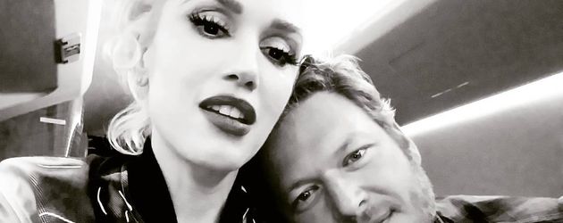 Gwen Stefani und Blake Shelton beim Schmusen Gwen Stefani und Blake Shelton beim Schmusen
