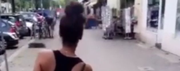 Hadnet Tesfai mit ihrem kleinen Töchterchen Hadnet Tesfai mit ihrem kleinen Töchterchen