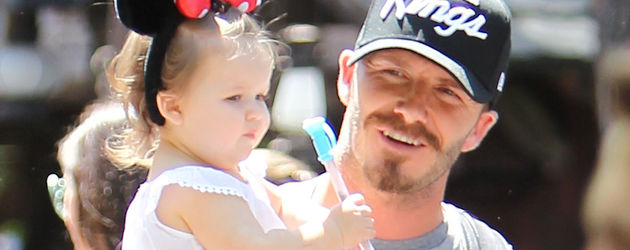 David Beckham und Harper Seven Beckham David Beckham und Harper Seven Beckham