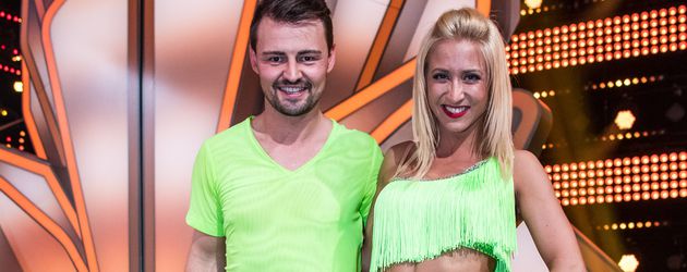 Heinrich Popow und Kathrin Menzinger bei "Let's Dance" 2017 Heinrich Popow und Kathrin Menzinger bei "Let's Dance" 2017