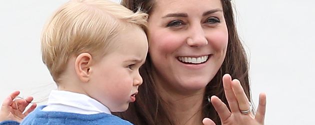 Herzogin Kate und Prinz George Herzogin Kate und Prinz George