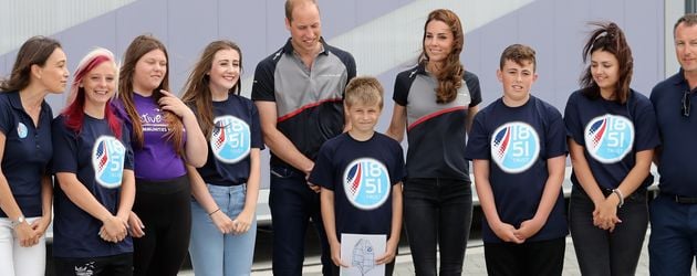 Herzogin Kate und Prinz William beim America's Cup World Series Herzogin Kate und Prinz William beim America's Cup World Series
