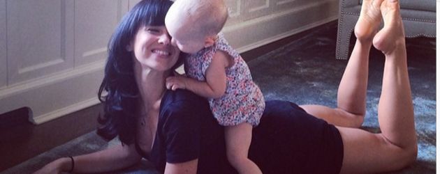 Hilaria Baldwin und Carmen Baldwin Hilaria Baldwin und Carmen Baldwin