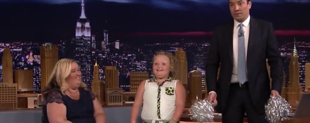 Jimmy Fallon, Honey Boo Boo und June Shannon Jimmy Fallon, Honey Boo Boo und June Shannon