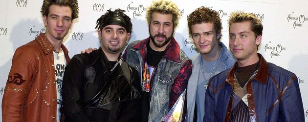 J.C. Chasez, Chris Kirkpatrick, Joey Fatone, Justin Timberlake und Lance Bass im Jahr 2001 J.C. Chasez, Chris Kirkpatrick, Joey Fatone, Justin Timberlake und Lance Bass im Jahr 2001