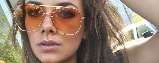 Janina Uhse beim Coachella-Festival Janina Uhse beim Coachella-Festival