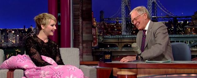 Jennifer Lawrence und David Letterman Jennifer Lawrence und David Letterman