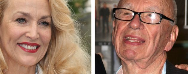 Jerry Hall und Rupert Murdoch Jerry Hall und Rupert Murdoch