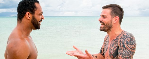 Jesse und Daniel Köllerer bei "Adam sucht Eva - Promis im Paradies" Jesse und Daniel Köllerer bei "Adam sucht Eva - Promis im Paradies"