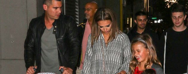 Jessica Alba, Honor Marie Warren, Haven Garner Warren und Cash Warren Jessica Alba, Honor Marie Warren, Haven Garner Warren und Cash Warren