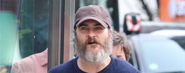 Joaquin Phoenix bei Dreharbeiten in Manhattan Joaquin Phoenix bei Dreharbeiten in Manhattan