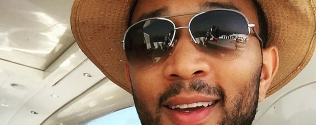 John Legend mit Tochter Luna Simone in St. Tropez John Legend mit Tochter Luna Simone in St. Tropez