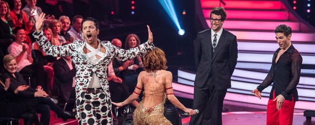 Jorge Gonzalez, Vanessa Mai, Daniel Hartwich und Christian Polanc bei "Let's Dance" Jorge Gonzalez, Vanessa Mai, Daniel Hartwich und Christian Polanc bei "Let's Dance"