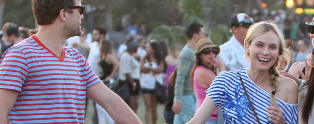 Joshua Jackson und Diane Kruger beim Coachella-Festival 2012 Joshua Jackson und Diane Kruger beim Coachella-Festival 2012