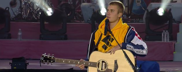 Justin Bieber beim "One Love Manchester"-Konzert Justin Bieber beim "One Love Manchester"-Konzert