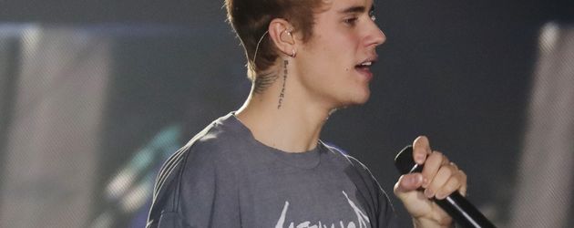 Justin Bieber bei seinem Konzert in Bologna Justin Bieber bei seinem Konzert in Bologna