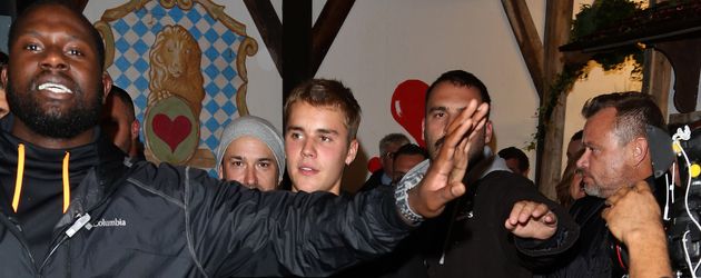 Justin Bieber auf dem Oktoberfest Justin Bieber auf dem Oktoberfest