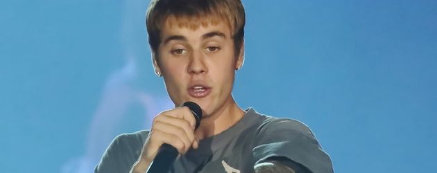 Justin Bieber auf einem Konzert in Bologna Justin Bieber auf einem Konzert in Bologna