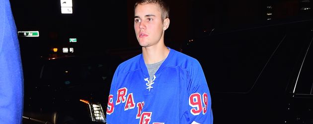 Justin Bieber nach einem Konzert in New York 2016 Justin Bieber nach einem Konzert in New York 2016