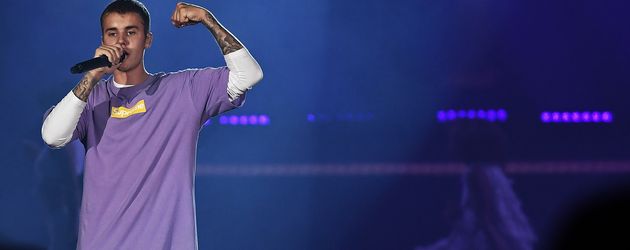 Justin Bieber beim Konzert in Paris Justin Bieber beim Konzert in Paris