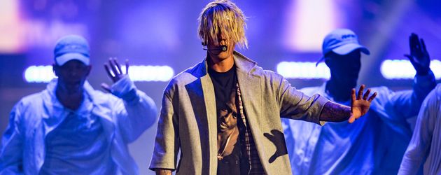 Justin Bieber während seiner Tour Justin Bieber während seiner Tour