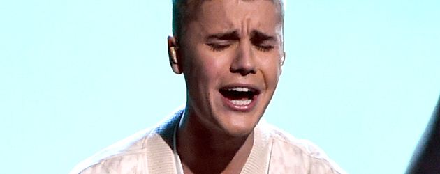 Justin Bieber auf der Bühne Justin Bieber auf der Bühne