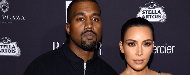 Kanye West und Kim Kardashian bei einer Veranstaltung in New York Kanye West und Kim Kardashian bei einer Veranstaltung in New York