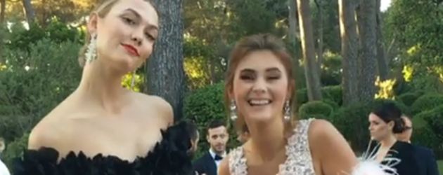 Karlie Kloss und Stefanie Giesinger Karlie Kloss und Stefanie Giesinger