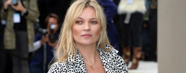 Kate Moss auf der LFW 2016 Kate Moss auf der LFW 2016
