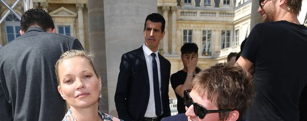 Kate Moss und Nikolai von Bismark auf der Paris Fashion Week Kate Moss und Nikolai von Bismark auf der Paris Fashion Week