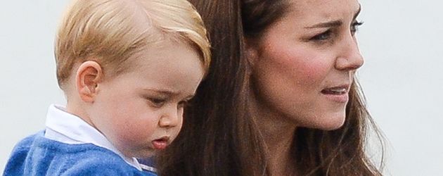 Prinz George und seine Mutter, Herzogin Kate Prinz George und seine Mutter, Herzogin Kate