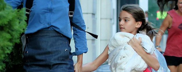 Katie Holmes mit Tochter Suri in New York Katie Holmes mit Tochter Suri in New York