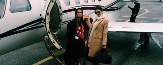 Kendall Jenner und Cara Delevingne Kendall Jenner und Cara Delevingne