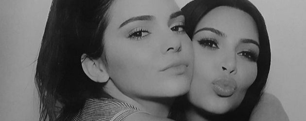 Kim Kardashian und Kendall Jenner Kim Kardashian und Kendall Jenner