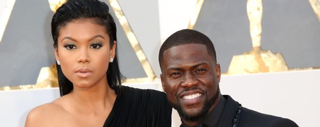 Kevin Hart und Eniko Parrish bei den Oscars 2016 Kevin Hart und Eniko Parrish bei den Oscars 2016