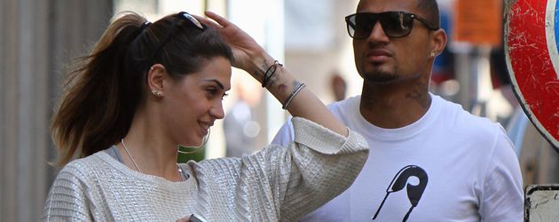 Kevin Prince Boateng und Melissa Satta Kevin Prince Boateng und Melissa Satta