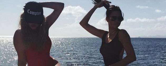 Khloe Kardashian und Kendall Jenner Khloe Kardashian und Kendall Jenner