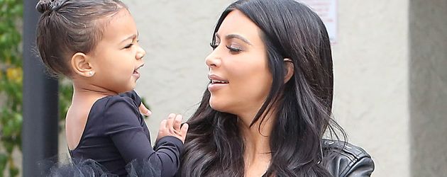 Kim Kardashian und North West Kim Kardashian und North West