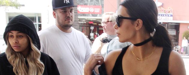 Blac Chyna, Kim Kardashian und Robert Kardashian Blac Chyna, Kim Kardashian und Robert Kardashian