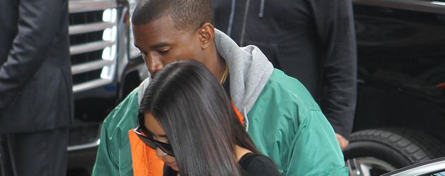Kim Kardashian und Kanye West in New York Kim Kardashian und Kanye West in New York